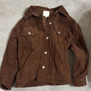 Women’s Brown Corduroy Jacket